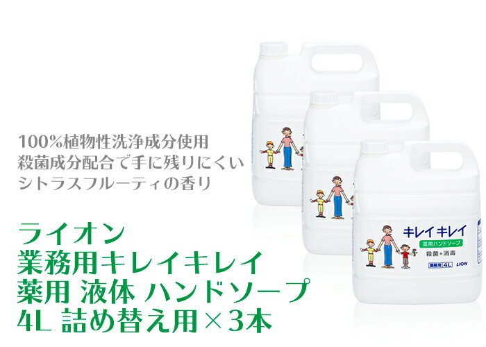 ライオン キレイキレイ 薬用 液体ハンドソープ