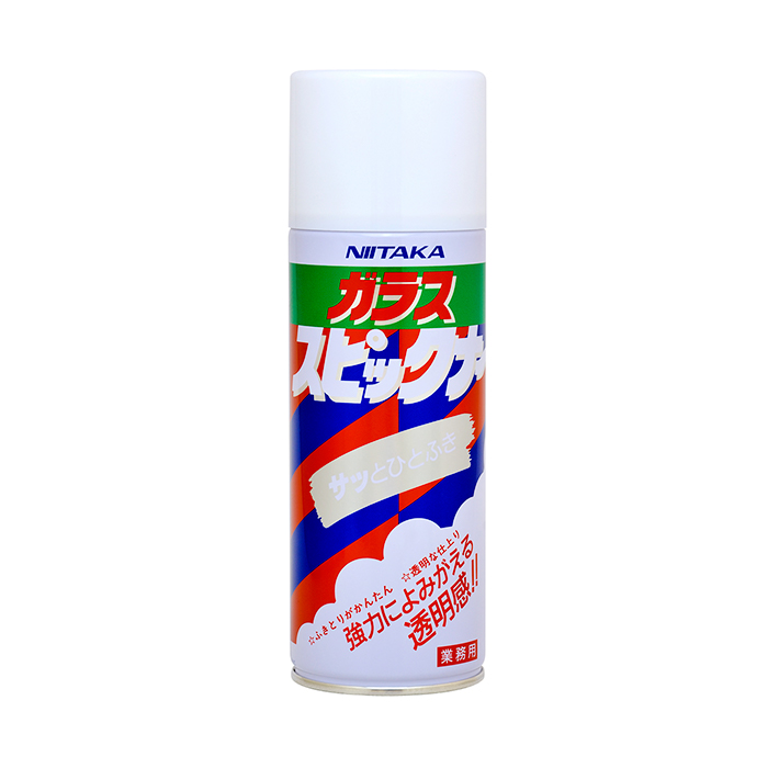 ニイタカ ガラスクリーナー ガラススピックナー 420ml