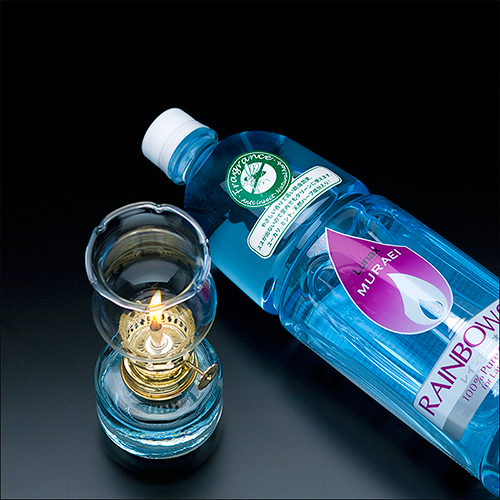 オイルランプセット OL-4312CL レインボーオイル フレグランス防虫ハーブ(1L) オイル注入ノズル付き