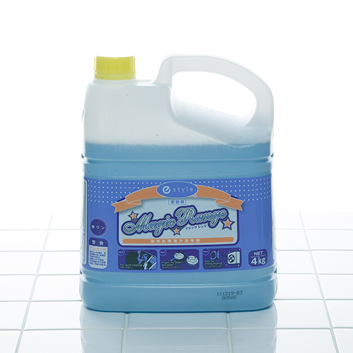 超強力油汚れ用洗剤 e-style マジックレンジ 4kg×4本(1ケース)