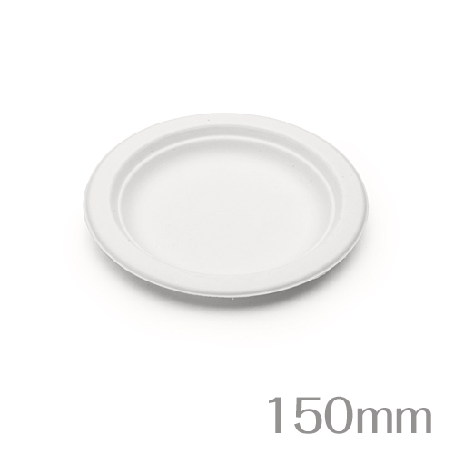 紙皿 モールド丸皿150mm (50枚)