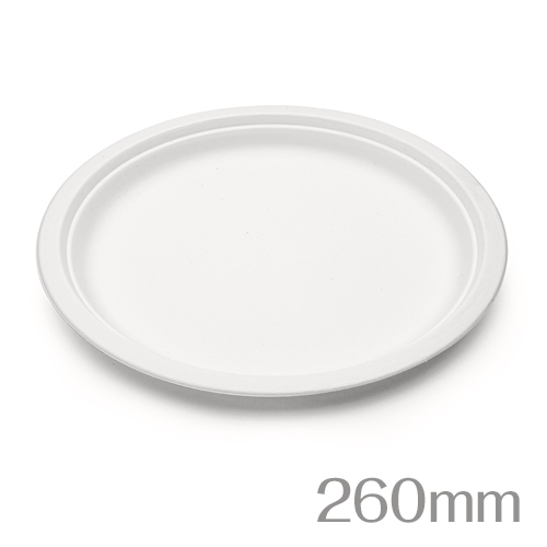 紙皿 モールド丸皿260mm (50枚)