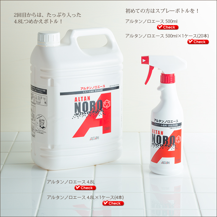 アルタン ノロエース 500mlスプレー付
