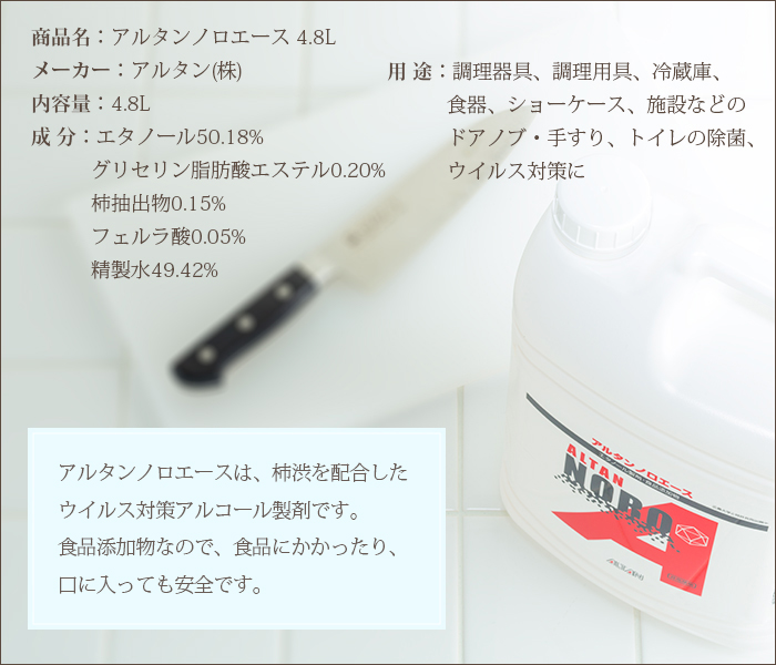 アルタン ノロエース 詰替用 4.8L