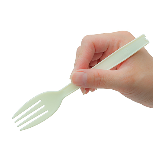 使い捨てフォーク Eタイプ フォーク＃160 単袋入り ケース(500本×4箱)