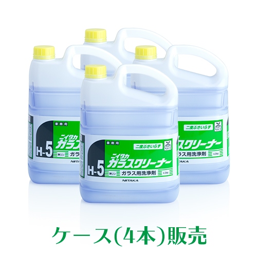 ニイタカ ガラスクリーナー 4kg×4本 1ケース