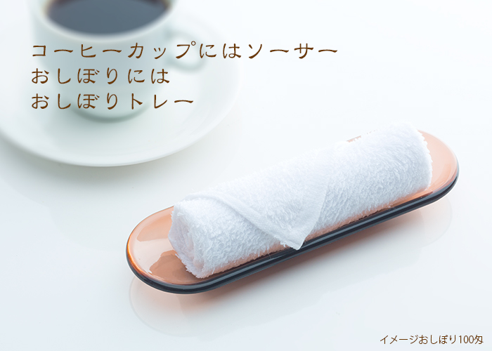 H-30 アクリルおしぼり入れ ブラウン