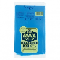 ゴミ袋  MAXシリーズ  20L 青  S-21 10枚×60冊