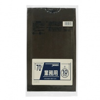 ゴミ袋  カラーシリーズ  70L　茶  CCB70　10枚×40冊  【送料無料】