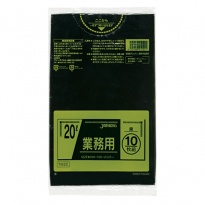 ゴミ袋  メタロセン配合ポリシリーズ  20L 黒  TM22 10枚×60冊
