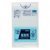 ゴミ袋  メタロセン配合ポリシリーズ  20L 透明  TM23 10枚×60冊