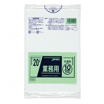 ゴミ袋  メタロセン配合ポリシリーズ  20L 半透明  TM24 10枚×60冊