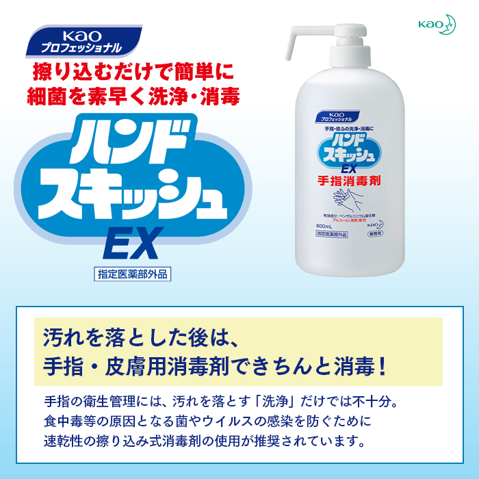 ハンドスキッシュ EX 800mL 手指消毒剤