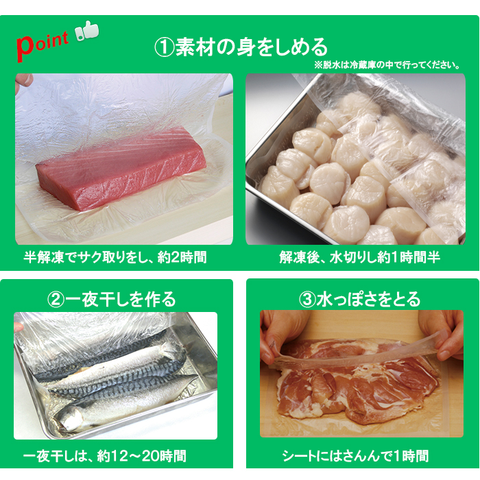 素材のしたごしらえに抜群ピチット