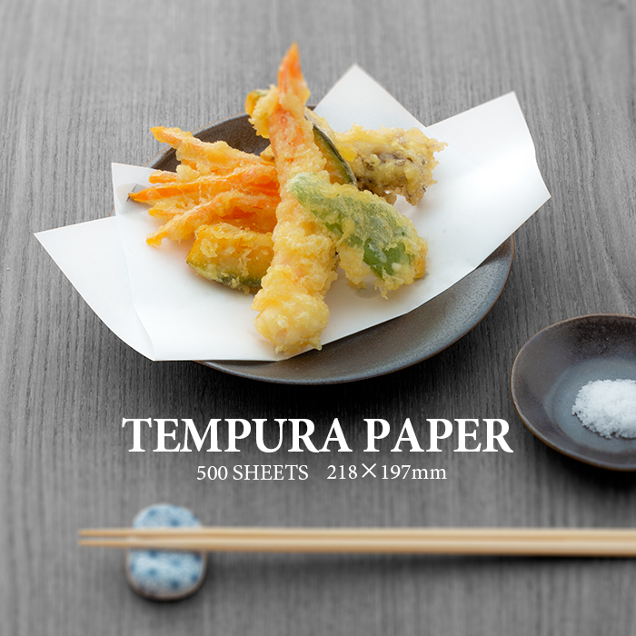 天ぷら敷き紙 e-style 天ぷらペーパー 500枚パック  日本最大級のおしぼり通販サイト イーシザイ・マーケット