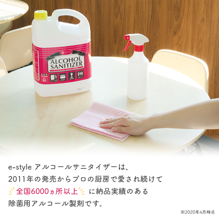 e-style アルコールサニタイザー