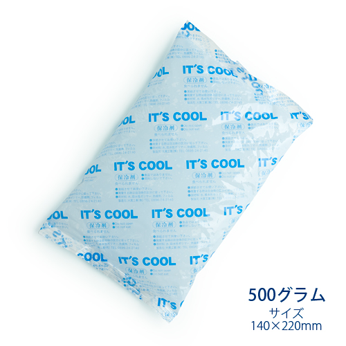 保冷剤 500グラム  It's Cool(イッツクール) I-500  1ケース(30入)