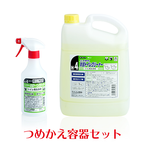 ニイタカ 除菌トイレクリーナー  詰め替え用 5kg +専用つめかえ容器セット